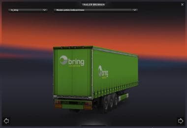 BRING TRAILER – Trailers mod for Euro Truck Simulator 2