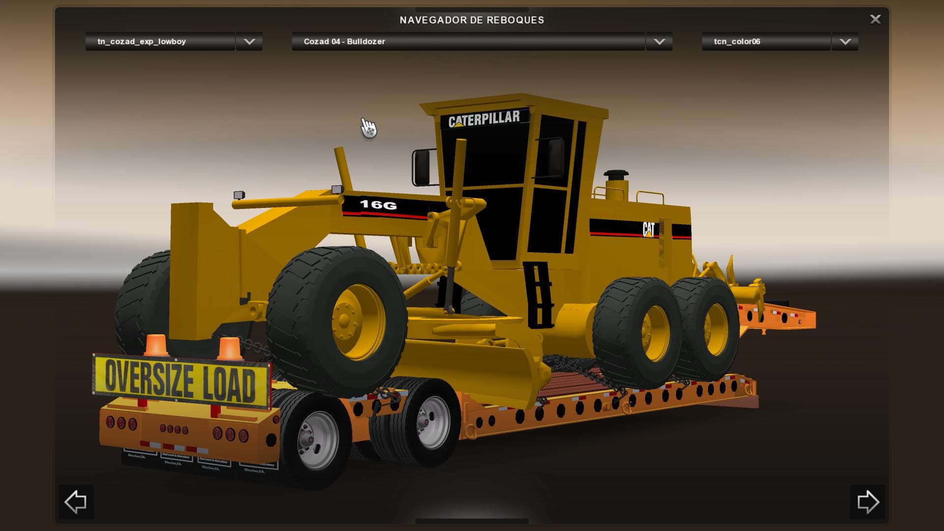 COZAD EXPANDO LOWBOY Trailer – Trailers mod for Euro Truck Simulator 2
