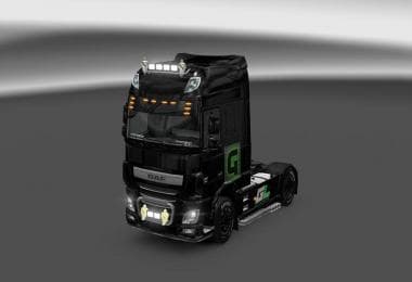 DAF XF EURO 6 DRIVER GEO SKIN – Skins mod for Euro Truck Simulator 2