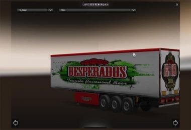 DESPARADOS TRAILER – Trailers mod for Euro Truck Simulator 2