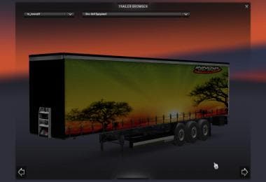 EAM INNOVA DISC GOLF TRAILER SET – Trailers mod for Euro Truck Simulator 2