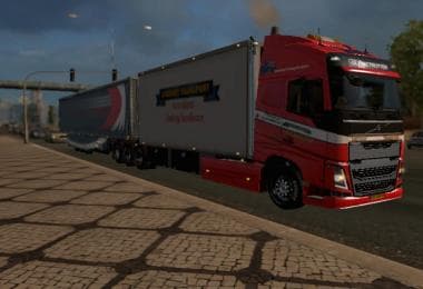 EARODYNAMIC DUTCH LZV TRAILER – Trailers mod for Euro Truck Simulator 2