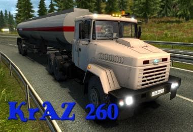KRAZ 260 UPDATE – Parts mod for Euro Truck Simulator 2