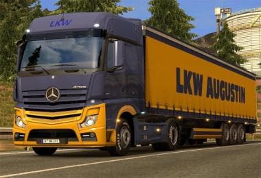 LKW AUGUSTIN PACK FOR MERCEDES MP4 – Parts mod for Euro Truck Simulator 2