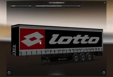 LOTTO TRAILER – Trailers mod for Euro Truck Simulator 2