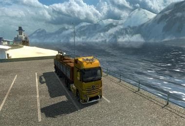 MERCEDES BENZ 1000HP ENGINE – Parts mod for Euro Truck Simulator 2