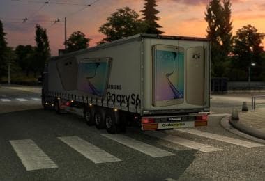 SAMSUNG TRAILER – Trailers mod for Euro Truck Simulator 2