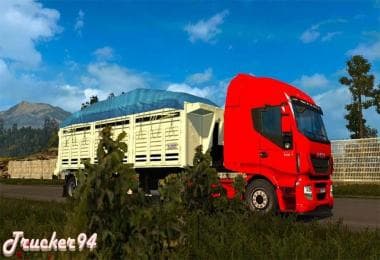SERIN DUMPER TRAILER – Trailers mod for Euro Truck Simulator 2