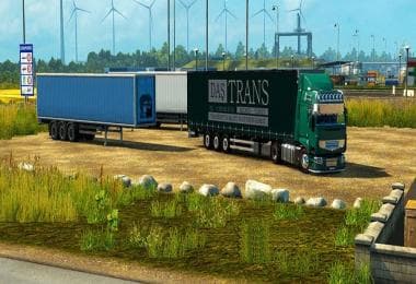 TIRSAN TRANSPORT TRAILER – Trailers mod for Euro Truck Simulator 2