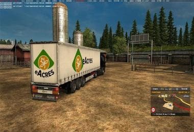 TRAILER KRONE PROFILINER EDITED – Trailers mod for Euro Truck Simulator 2