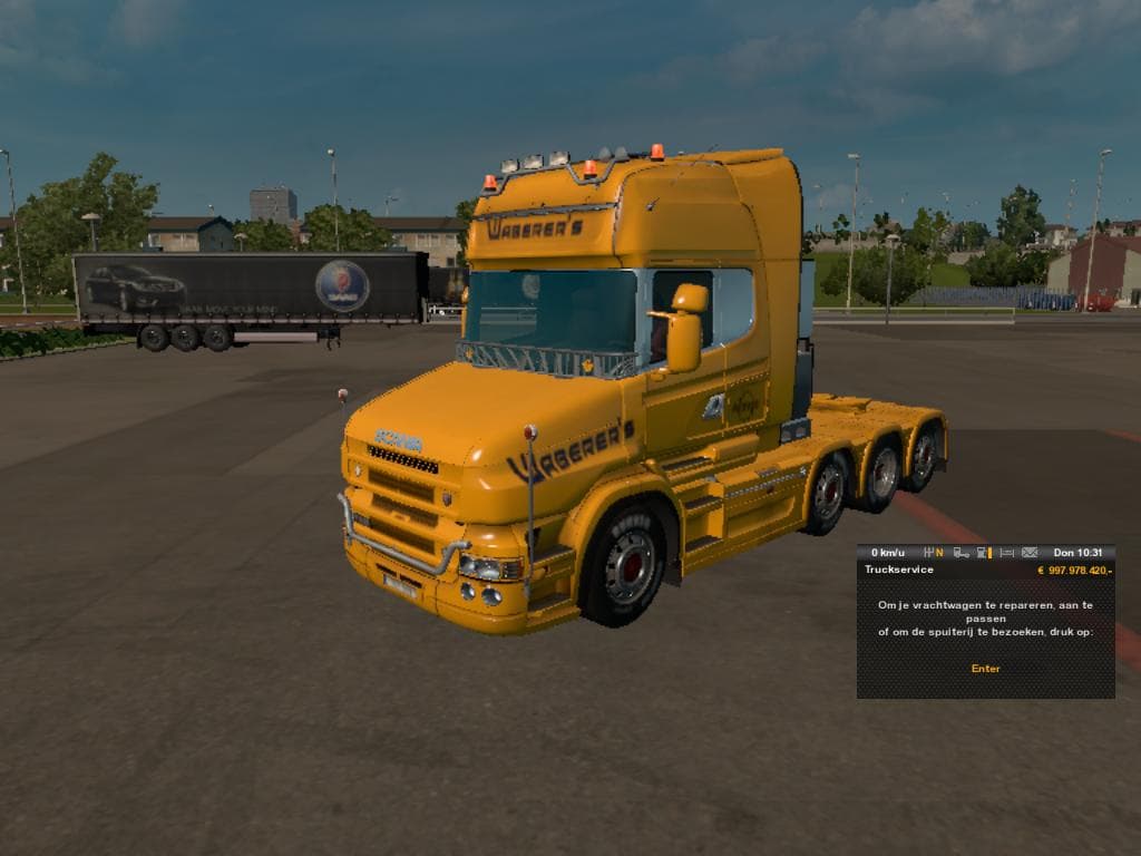 WABERER'S SCANIA T SKIN – Skins mod for Euro Truck Simulator 2