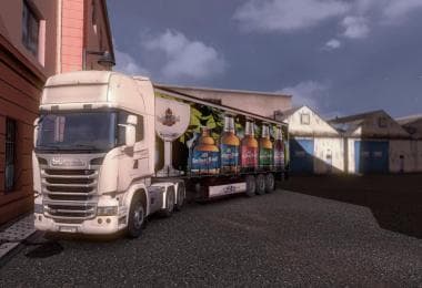 BERLINER KINDL WEISSE V2 – Skins mod for Euro Truck Simulator 2