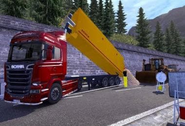 BODEX ANIMATION TRAILER – Trailers mod for Euro Truck Simulator 2