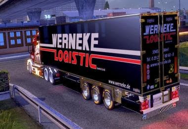 CHEREAU WERNEKE TRAILER V1 – Trailers mod for Euro Truck Simulator 2