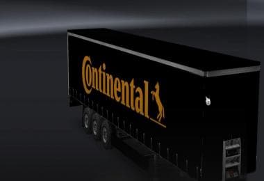 CONTINENTAL TIRE TRAILER SKIN – Skins mod for Euro Truck Simulator 2