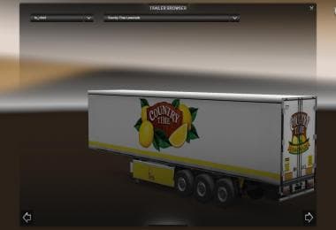 DC-COUNTRY TIME LEMONADE TRAILER SKIN 01 – Skins mod for Euro Truck Simulator 2