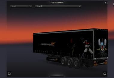 DC-MAZINGER Z TRAILER SKIN 01 – Skins mod for Euro Truck Simulator 2