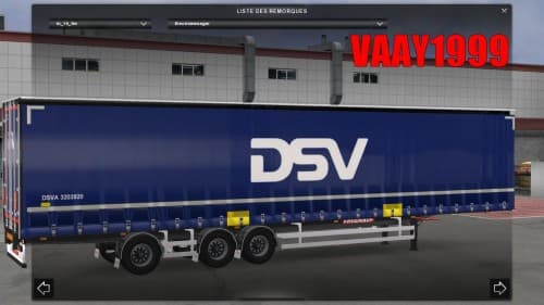 FRUEHAUF TRAILER STANDALONE DSV – Trailers mod for Euro Truck Simulator 2