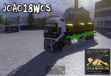 FUEL TANK OURO VERDE TRAILER – Trailers mod for Euro Truck Simulator 2