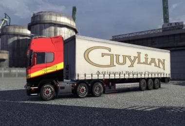 GUYLIAN TRAILER SKIN – Skins mod for Euro Truck Simulator 2