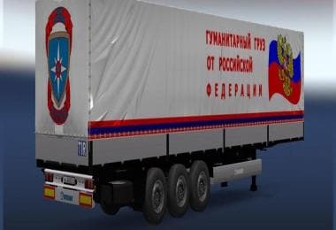 HUMANITARIAN TRAILER V1 – Trailers mod for Euro Truck Simulator 2