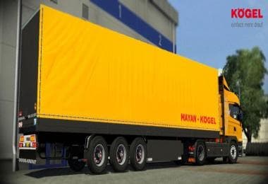 MAYAN KOGEL TRAILER V1 – Trailers mod for Euro Truck Simulator 2