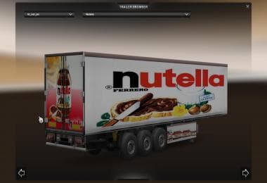 NUTELLA V1 – Skins mod for Euro Truck Simulator 2