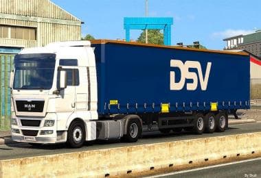 SKIN DSV FOR SCHMITZ TRAILER – Skins mod for Euro Truck Simulator 2
