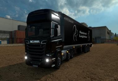 SQRL NUTS TRAILER – Trailers mod for Euro Truck Simulator 2