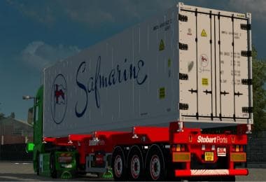 STOBART CONTAINER TRAILER – Trailers mod for Euro Truck Simulator 2