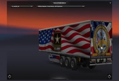 U.S. ARMY V2 – Skins mod for Euro Truck Simulator 2