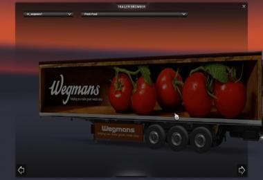 WEGMANS V1 – Trailers mod for Euro Truck Simulator 2