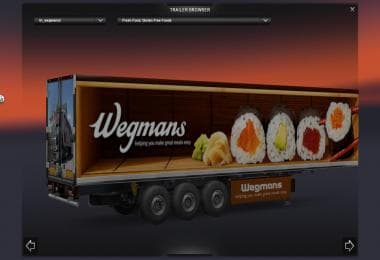 WEGMANS V2 – Trailers mod for Euro Truck Simulator 2