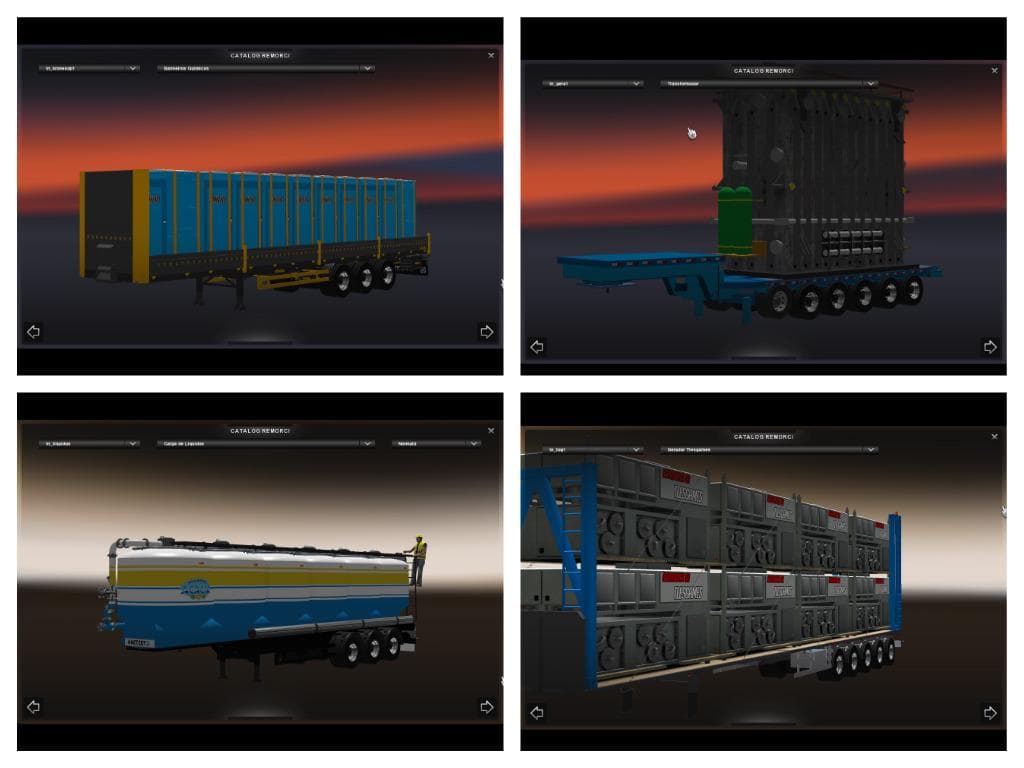 Cargo Pack – Trailers mod for Euro Truck Simulator 2