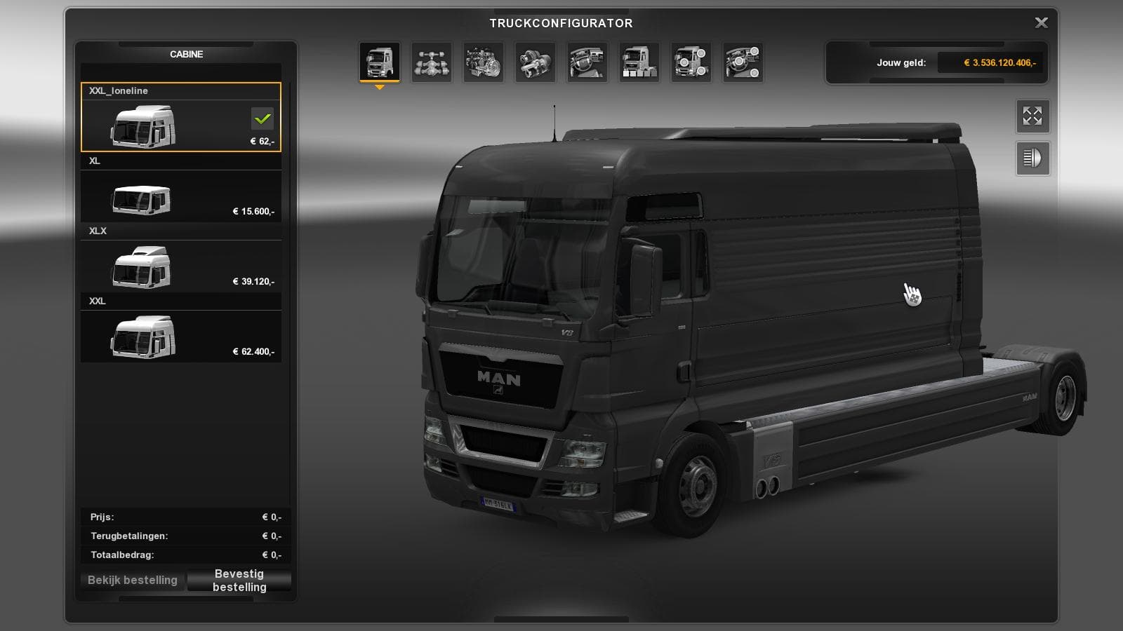 MAN LONELINE small updated interior – other screenshot 3