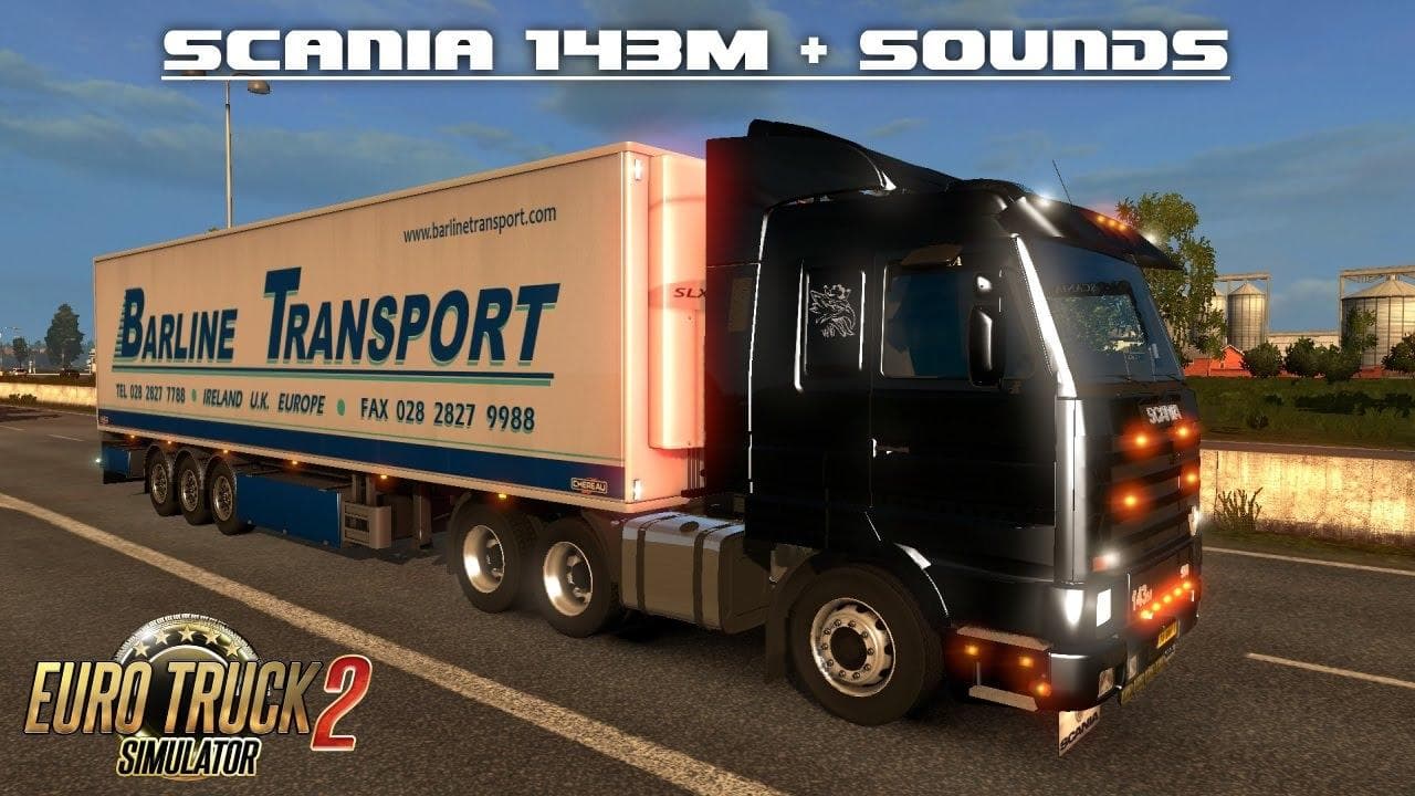 Scania 143M Fixed Suspension – Parts mod for Euro Truck Simulator 2