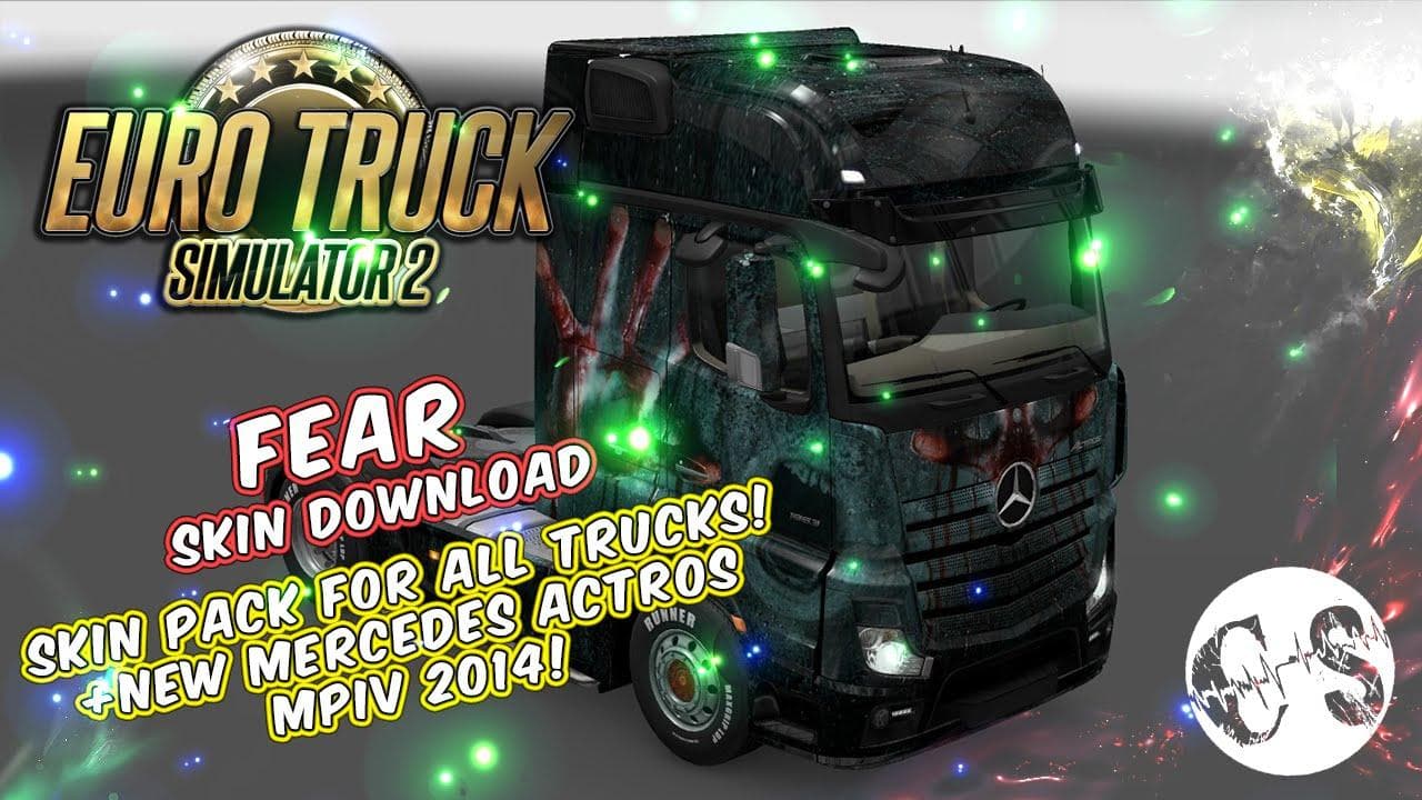 FEAR SKIN PACK FOR ALL TRUCKS – Skins mod for Euro Truck Simulator 2