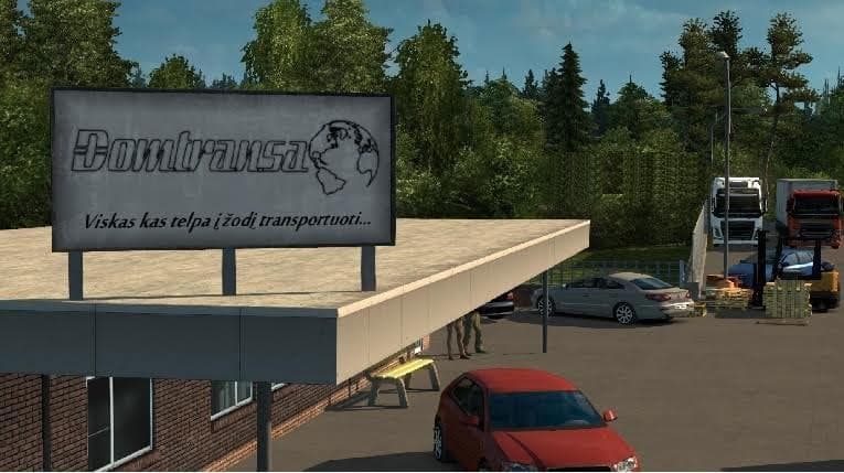 DOMTRANSA GARAGE FOR SCANDINAVIA DLC – maps screenshot 2
