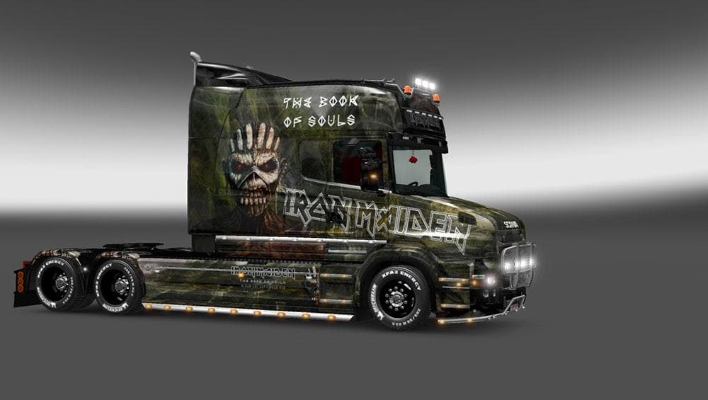 SCANIA T IRON MAIDEN BOOK OF SOULS SKIN – skins screenshot 2