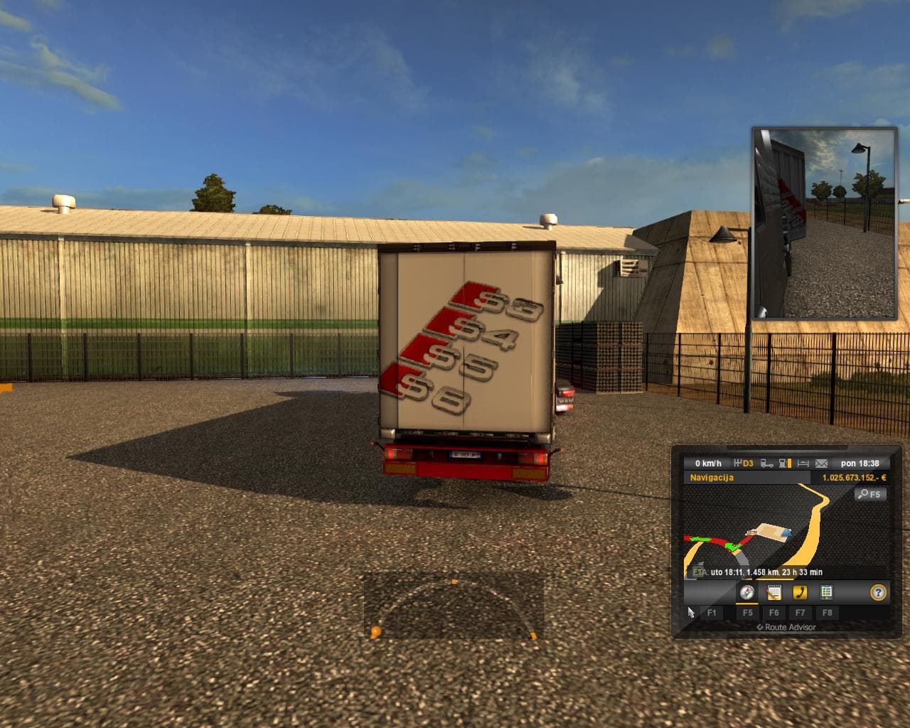 AUDI TRAILER WORKS ON ALL VERSION - ETS2 mods download – trailers screenshot 2