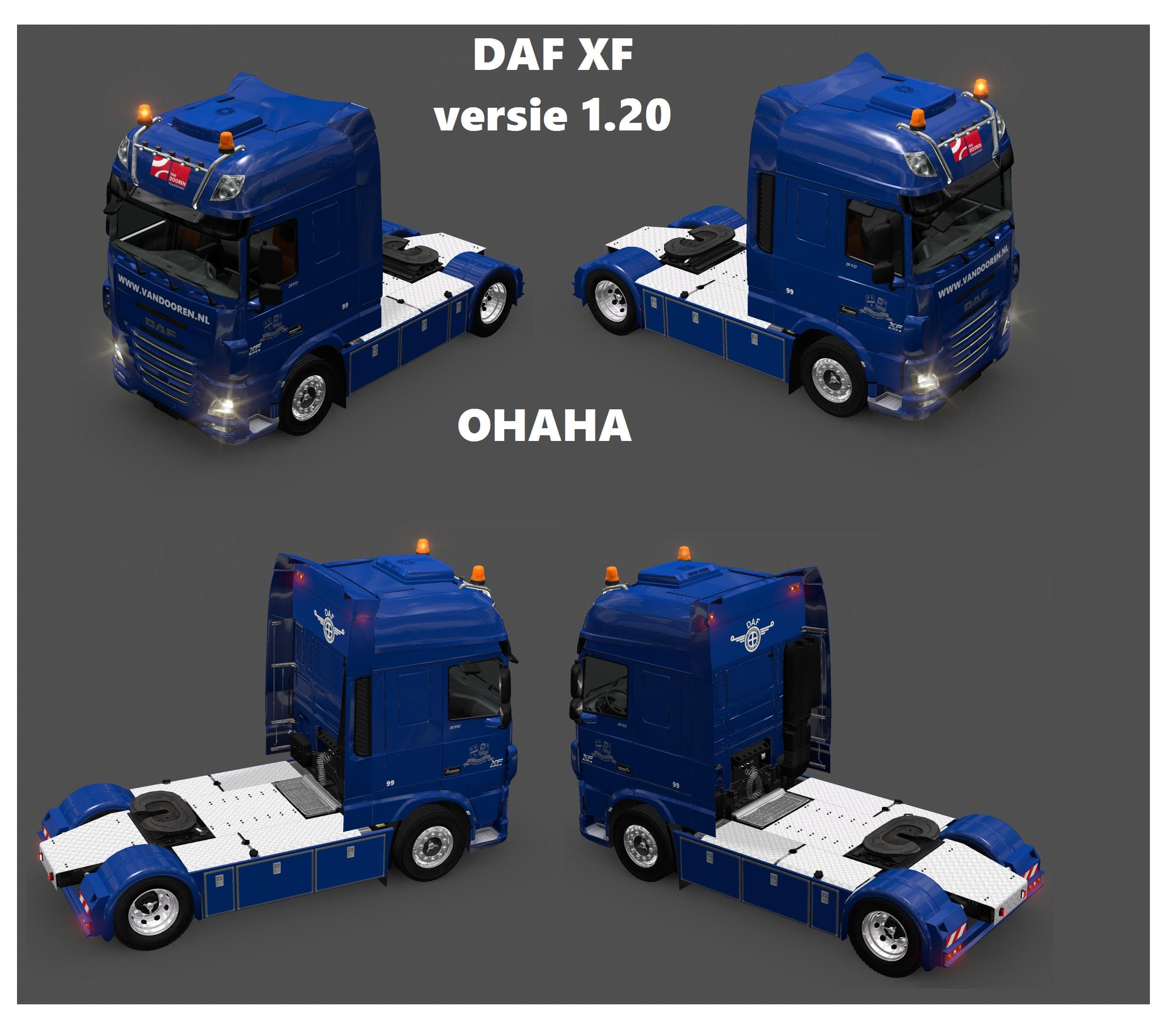 VAN DOOREN TRANSPORT PACK 1.20.X - ETS2 mods download – skins screenshot 2