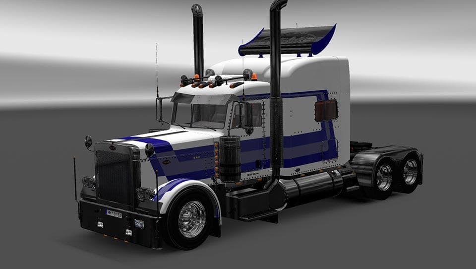 WINSLOW STRIPES ETS2 - ETS2 mods download – skins screenshot 2