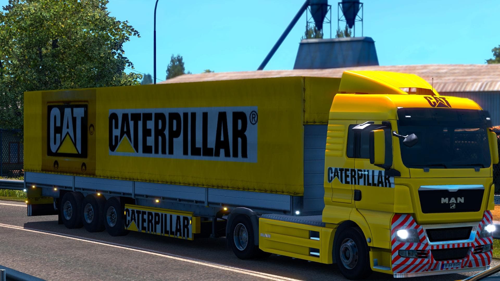 Caterpillar Combo Pack 1.20 – Skins mod for Euro Truck Simulator 2