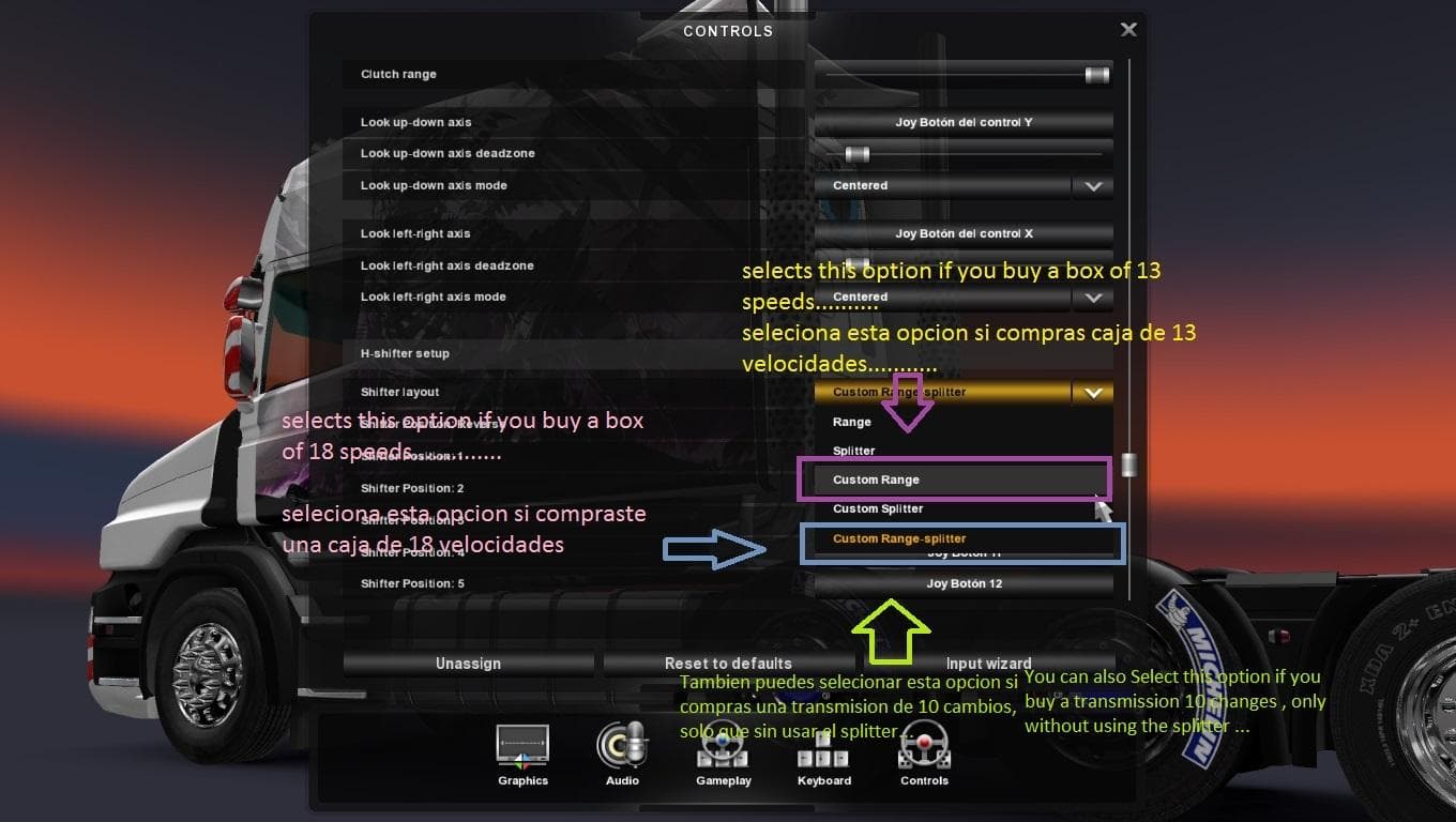 Eaton Fuller v7 – Parts mod for Euro Truck Simulator 2