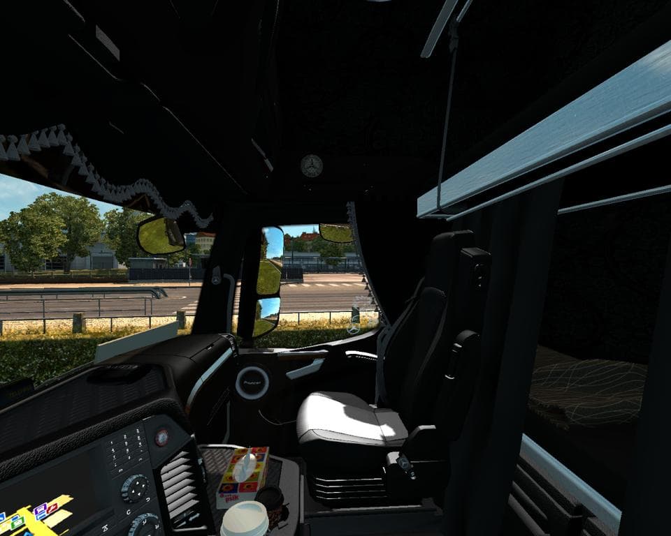 MERCEDES ACTROS MP4 INTERIOR V2.0 - ETS2 mods download – other screenshot 2