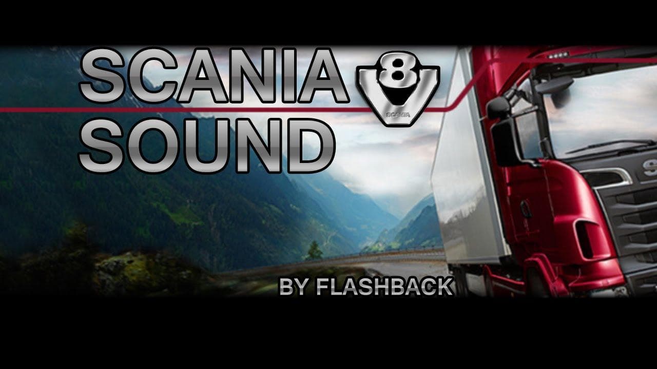 Scania V8 sound – Sounds mod for Euro Truck Simulator 2