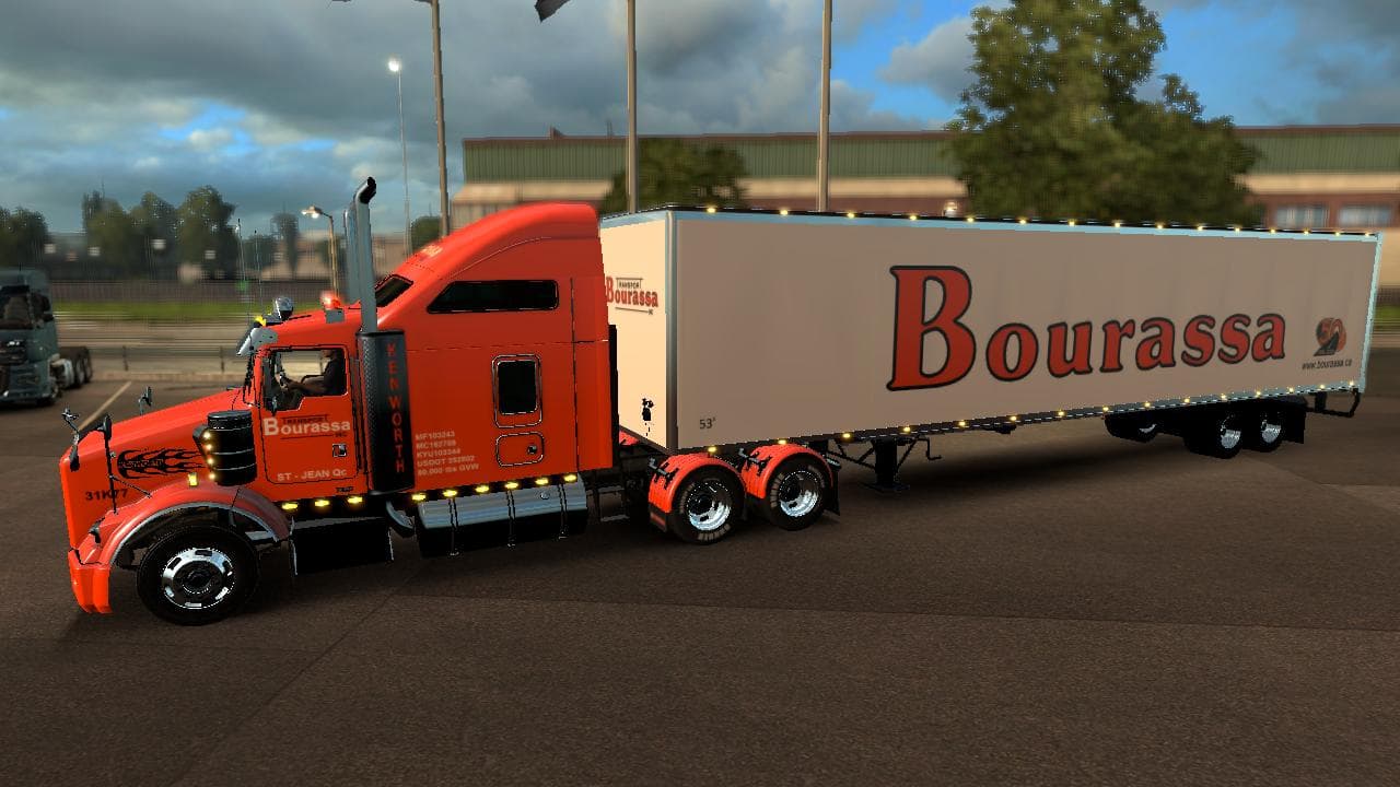 DC-Bourassa T800 Combo Skin Pack – Skins mod for Euro Truck Simulator 2