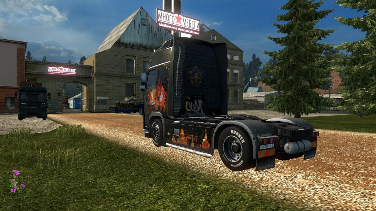 RUSSIAN OPEN SPACES MAP 1.20 - 1.21 BETA – Maps mod for Euro Truck Simulator 2