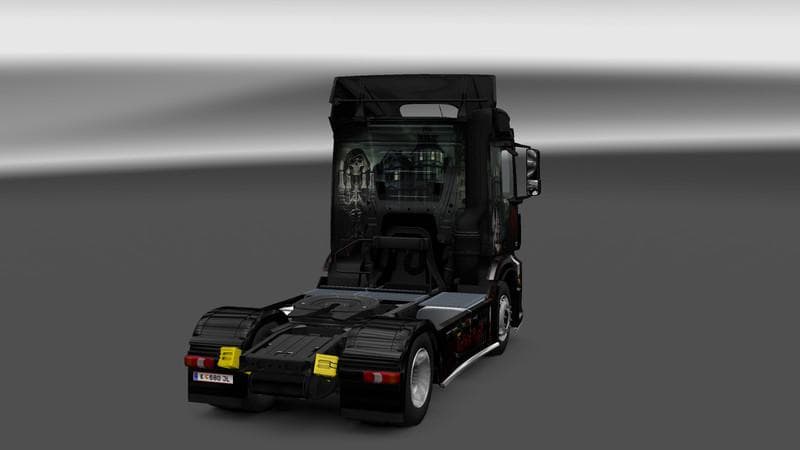GOTHIC NIGHT V1.0 - ETS2 mods download – skins screenshot 2