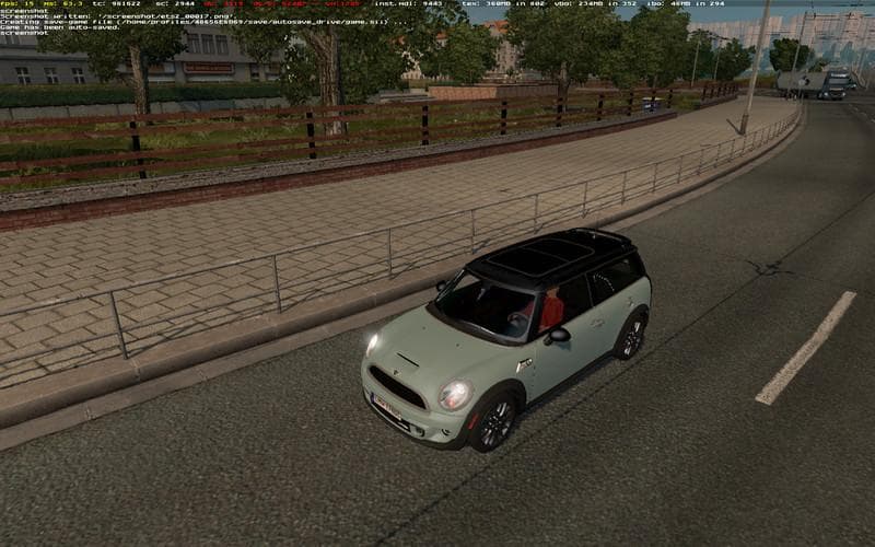AI MINI CLUBMAN V1.2 - ETS2 mods download – other screenshot 2